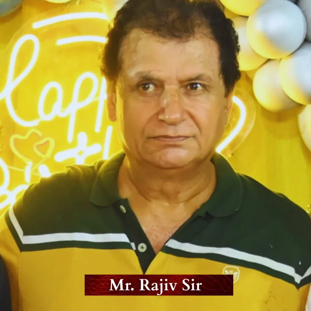 Mr. Rajiv Sir